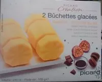 Mängden socker i Bûchettes passion-chocolat au lait