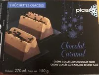 Mängden socker i Buchette chocolat caramel