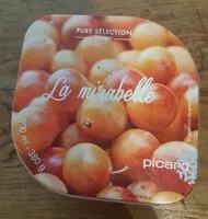 Mängden socker i La mirabelle