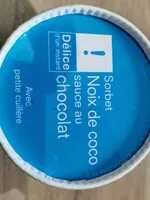 Mängden socker i Noix de coco sauce au chocolat