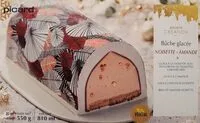 Mängden socker i Bûche glacée noisette-amande