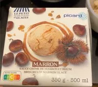 Mängden socker i Glace au marron