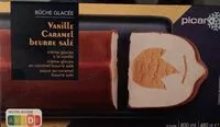 Mängden socker i Bûche glacée Vanille caramel beurre salé
