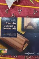Mängden socker i Bûchettes glacées chocolat caramel beurre salé