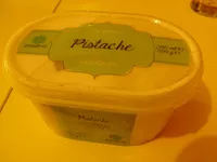 Mängden socker i Crème glacée à la pistache