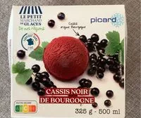 Mängden socker i Cassis noir de Bourgogne