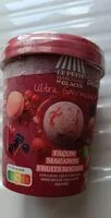 Mängden socker i Crème glacée façon macaron fruits rouges