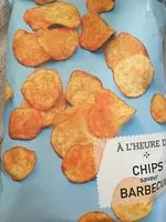 Mängden socker i Chips saveur barbecue