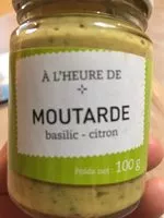 Mängden socker i Moutarde Basilic-Citron
