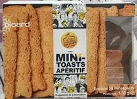 Mängden socker i Mini Toasts Apéritif