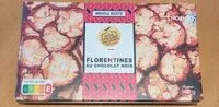 Mängden socker i Florentines au chocolat noir