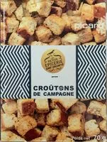 Mängden socker i Croûtons de campagne