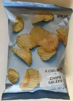 Mängden socker i À l'heure de Chips Salées