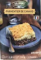 Mängden socker i Parmentier de canard