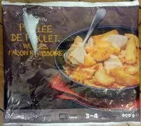 Mängden socker i Poêlée de Poulet Wedge Façon Rôtissoire