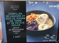 Mängden socker i Corolles de Limande et Duo de Pomme de Terre et de Patate Douce, Sauce au Bourgogne Aligoté