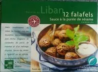 Mängden socker i Falafeles Sauce à la purée de sésame