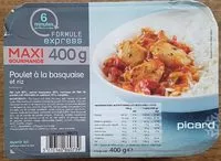 Mängden socker i Poulet a la basquaise et riz