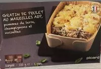 Mängden socker i Gratin de Poulet au Maroilles AOP