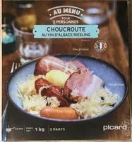 Mängden socker i Choucroute au vin d’Alsace Riesling