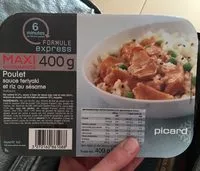 Mängden socker i Poulet sauce teriyaki et riz au sesame