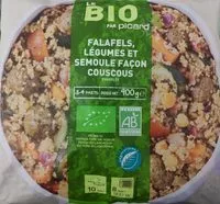 Mängden socker i Falafels legumes et semoule façon coucous