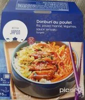 Mängden socker i Donburi au poulet