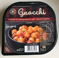 Mängden socker i Gnocchi Farcis au Gorgonzola AOP et sauce Tomate