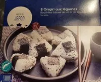 Mängden socker i 8 Onigiri aux légumes Bouchées à base de riz et de légumes