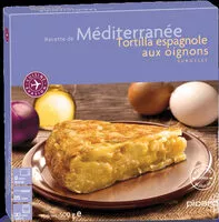 Mängden socker i Tortilla espagnole aux oignons