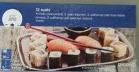 Mängden socker i Sushi