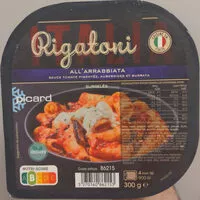 Mängden socker i Rigatoni all’ arrabbiata