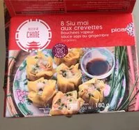 Mängden socker i 8 siu mai aux crevettes