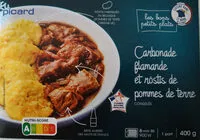 Mängden socker i Carbonade flamande et röstis de pommes de terre