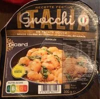 Mängden socker i Gnocchu patate douce