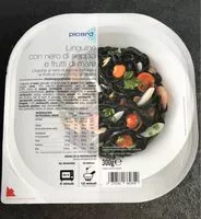 Mängden socker i Linguine con nero di seppia e frutti di mare