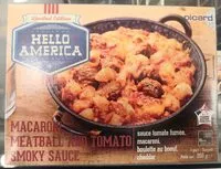 Mängden socker i Macaroni meatball and tomato smoky sauce