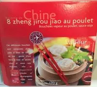 Mängden socker i 8 Zheng Jirou Jiao au Poulet