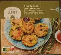 Mängden socker i Bonheur khot aux crevettes