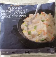 Mängden socker i Risotto aux Saint-Jacques, petits légumes, sauce citronnée