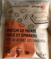 Mängden socker i Gnocchi de patate douce et épinards