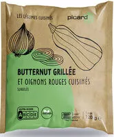 Mängden socker i Butternut grillée et oignons rouges cuisinés