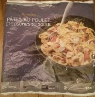 Mängden socker i Pâtes au poulet et légumes du soleil