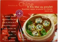 Mängden socker i 8 Xiu Mai au poulet