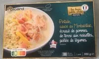 Mängden socker i Pintade sauce Monbazillac écrasé dé pommes de terre aux noisettes poêlé de légumes