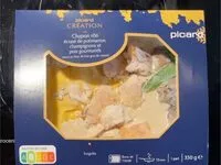 Mängden socker i Chapon rôti écrasé de potimarron champignons et pois gourmands