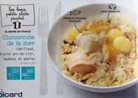 Mängden socker i Choucroute de la Mer