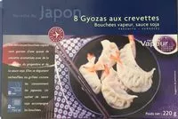 Mängden socker i 8 Gyozas aux Crevettes