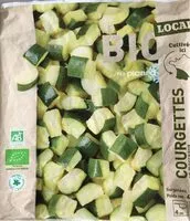 Mängden socker i Courgettes bio