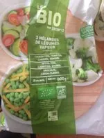 Mängden socker i Mélange de Légumes Bio Vapeur